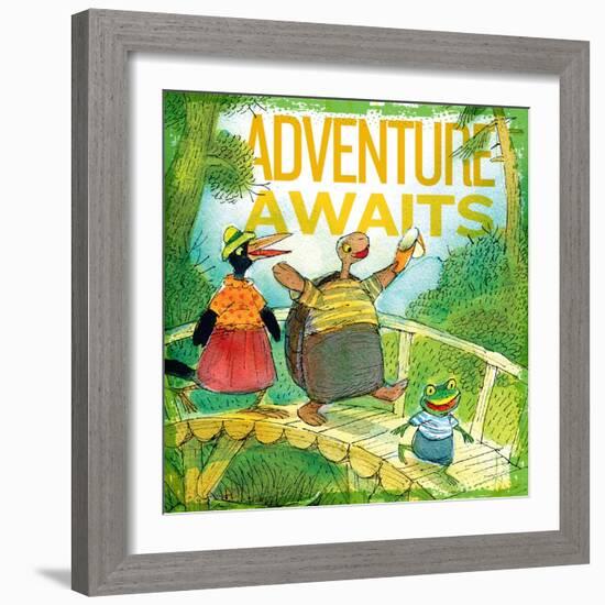 Adventure Awaits 2-null-Framed Giclee Print