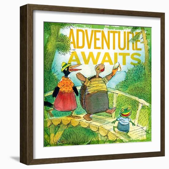 Adventure Awaits 2-null-Framed Giclee Print