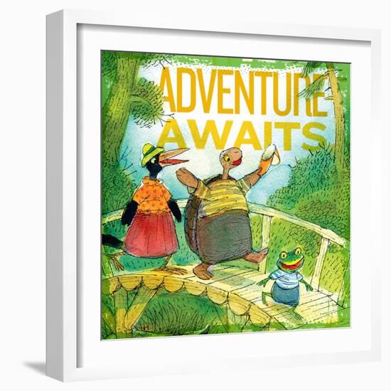 Adventure Awaits 2-null-Framed Giclee Print