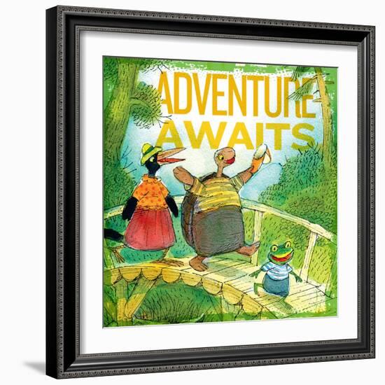 Adventure Awaits 2-null-Framed Giclee Print