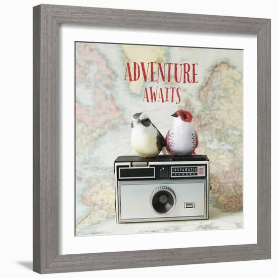 Adventure Awaits-Susannah Tucker-Framed Art Print