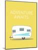 Adventure Awaits-Annie Bailey Art-Mounted Art Print