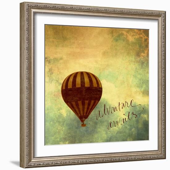 Adventure Awaits-Gail Peck-Framed Art Print