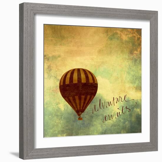 Adventure Awaits-Gail Peck-Framed Art Print