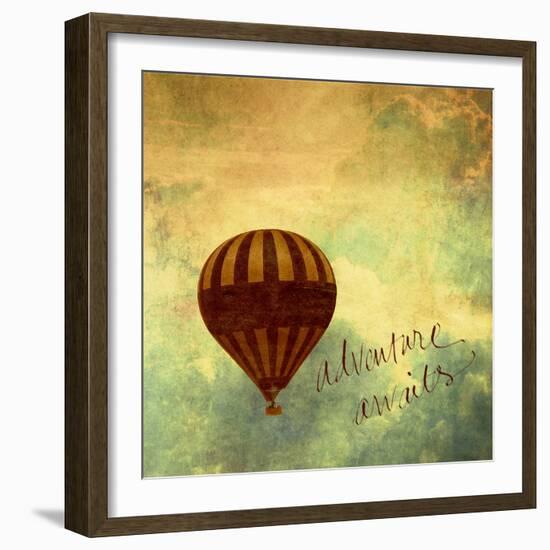 Adventure Awaits-Gail Peck-Framed Art Print