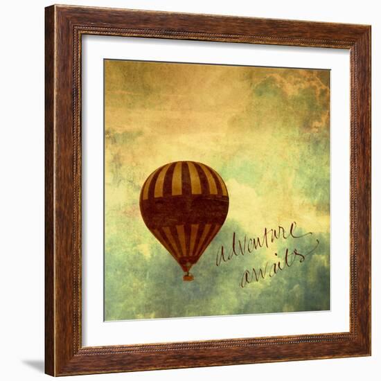 Adventure Awaits-Gail Peck-Framed Art Print