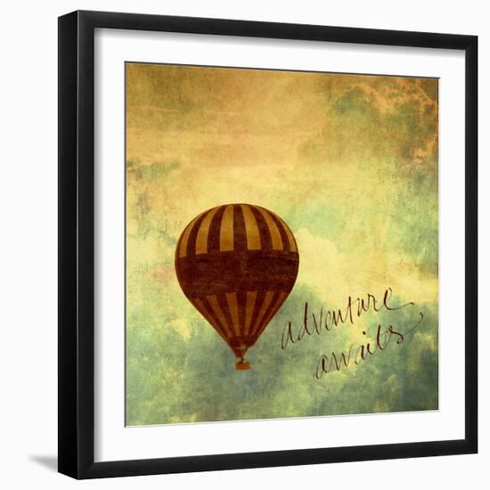 Adventure Awaits-Gail Peck-Framed Art Print