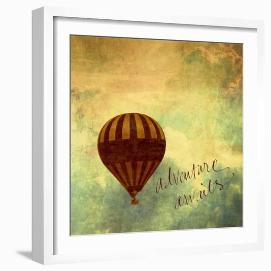 Adventure Awaits-Gail Peck-Framed Art Print