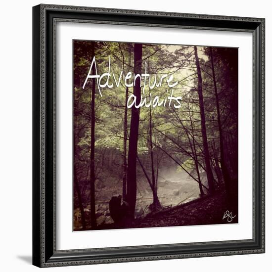 Adventure Awaits-Kimberly Glover-Framed Giclee Print