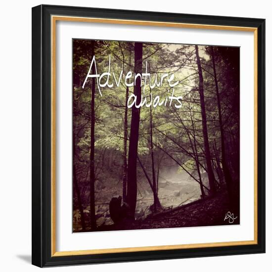 Adventure Awaits-Kimberly Glover-Framed Giclee Print