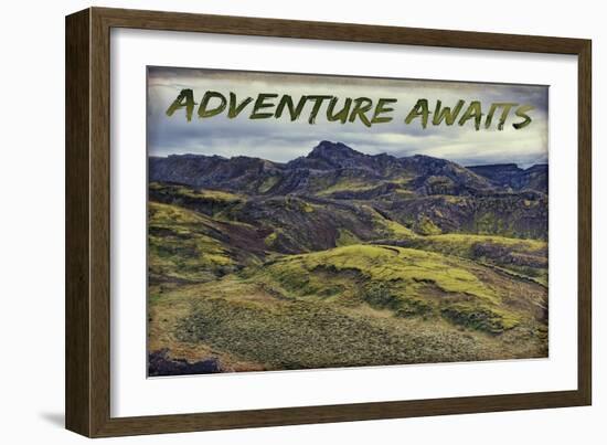 Adventure Awaits-Cora Niele-Framed Giclee Print