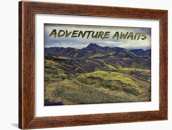 Adventure Awaits-Cora Niele-Framed Giclee Print