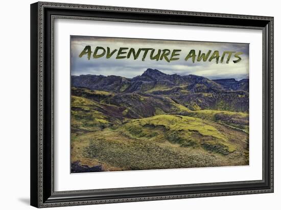 Adventure Awaits-Cora Niele-Framed Giclee Print