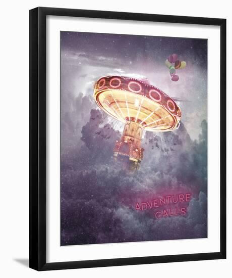 Adventure Calls-Eccentric Accents-Framed Giclee Print