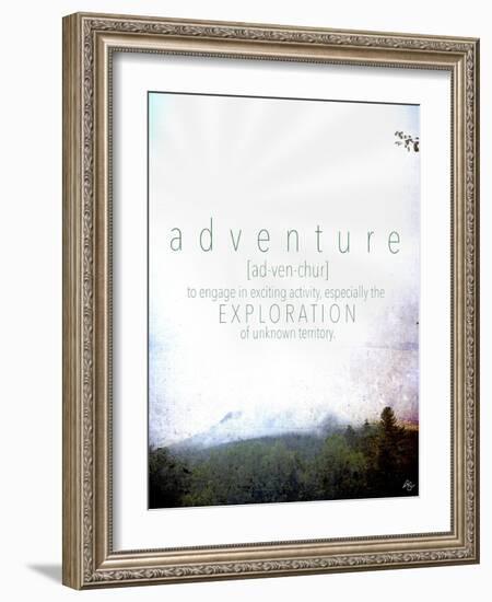 Adventure Definition-Kimberly Glover-Framed Giclee Print