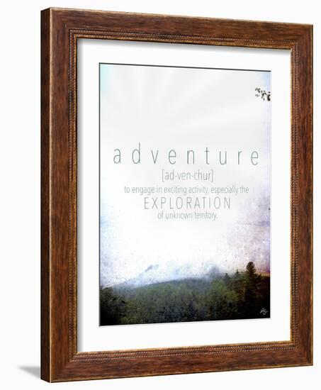 Adventure Definition-Kimberly Glover-Framed Giclee Print