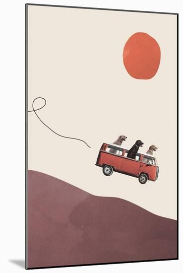 Adventure gang-Maarten Leon-Mounted Giclee Print