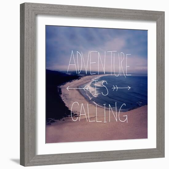 Adventure Is Calling-Leah Flores-Framed Giclee Print