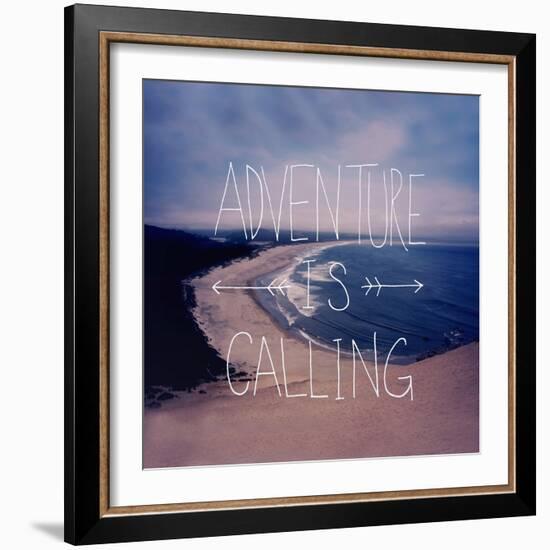 Adventure Is Calling-Leah Flores-Framed Giclee Print