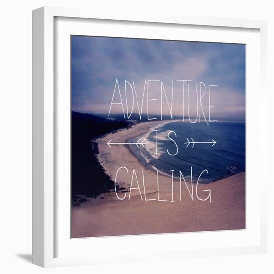 Adventure Is Calling-Leah Flores-Framed Giclee Print