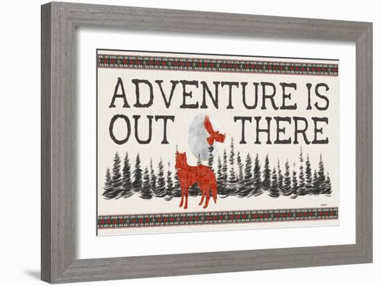 Adventure Is Out There-Nicholas Biscardi-Framed Art Print