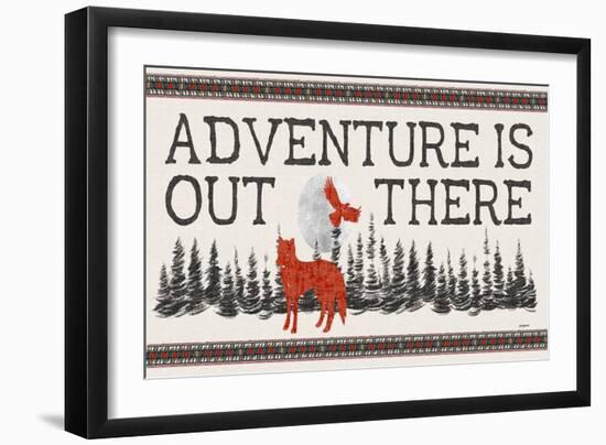 Adventure Is Out There-Nicholas Biscardi-Framed Art Print