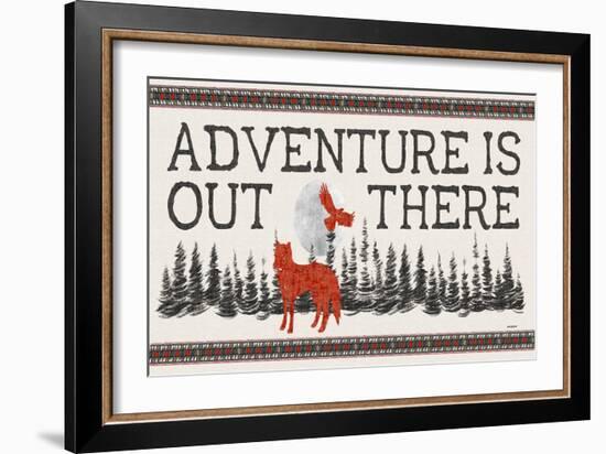 Adventure Is Out There-Nicholas Biscardi-Framed Art Print