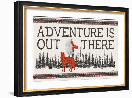 Adventure Is Out There-Nicholas Biscardi-Framed Art Print