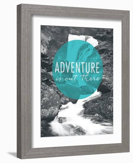 Adventure is Out There-Laura Marshall-Framed Art Print