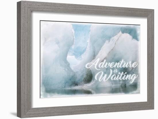 Adventure Is Waiting-Cora Niele-Framed Giclee Print