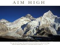 Aim High - Mt Everest-AdventureArt-Photographic Print