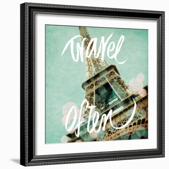 Adventures in Europe I-Emily Navas-Framed Art Print