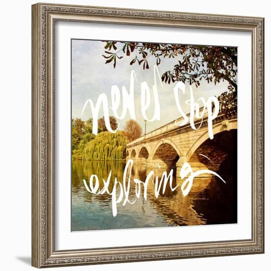 Adventures in Europe III-Emily Navas-Framed Art Print