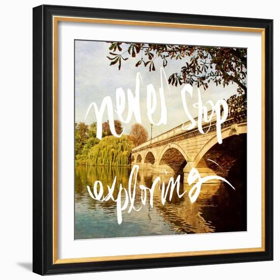 Adventures in Europe III-Emily Navas-Framed Art Print