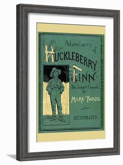 Adventures of Huckleberry Finn--Framed Art Print