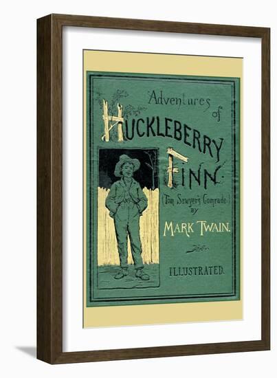 Adventures of Huckleberry Finn--Framed Art Print