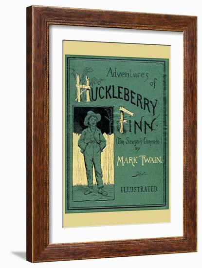 Adventures of Huckleberry Finn--Framed Art Print