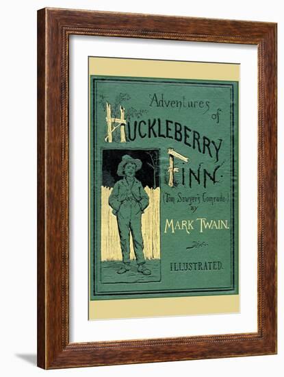 Adventures of Huckleberry Finn-null-Framed Art Print