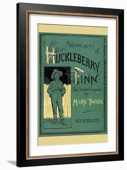 Adventures of Huckleberry Finn-null-Framed Art Print