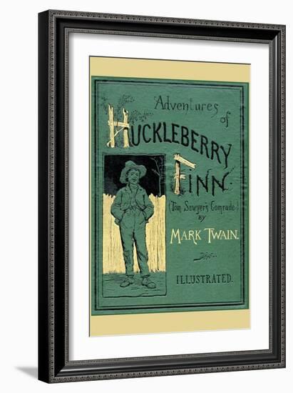 Adventures of Huckleberry Finn-null-Framed Art Print