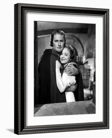 Adventures Of Robin Hood, Errol Flynn, Olivia De Havilland, 1938-null-Framed Photo