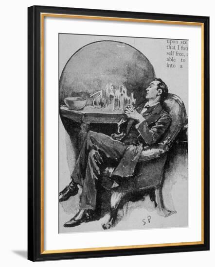 Adventures of Sherlock Holmes in the Strand Magazine, A Case of Identity-null-Framed Photographic Print
