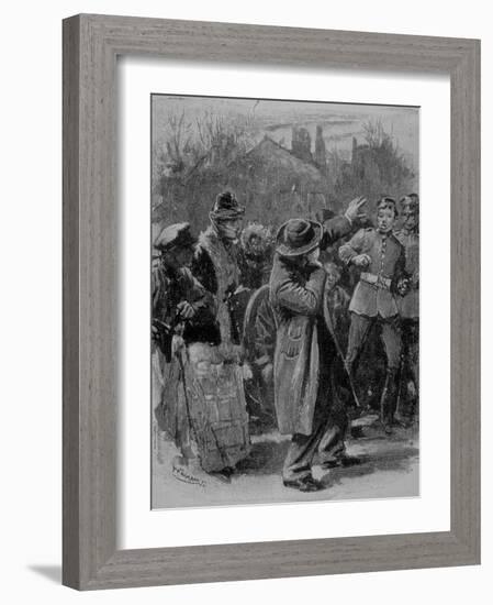 Adventures of Sherlock Holmes in the Strand Magazine, A Scandal in Bohemia-null-Framed Photographic Print