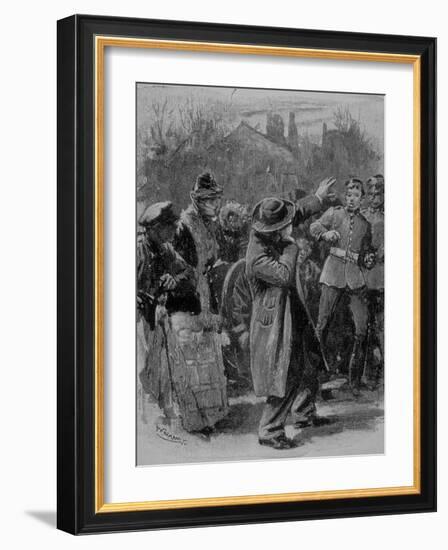 Adventures of Sherlock Holmes in the Strand Magazine, A Scandal in Bohemia-null-Framed Photographic Print