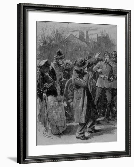 Adventures of Sherlock Holmes in the Strand Magazine, A Scandal in Bohemia-null-Framed Photographic Print