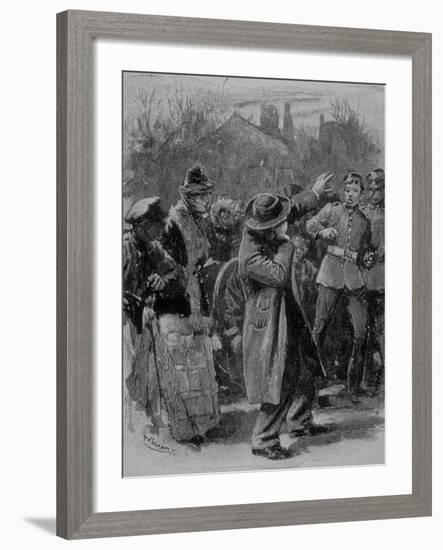 Adventures of Sherlock Holmes in the Strand Magazine, A Scandal in Bohemia-null-Framed Photographic Print