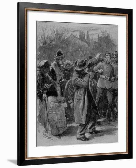 Adventures of Sherlock Holmes in the Strand Magazine, A Scandal in Bohemia-null-Framed Photographic Print