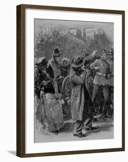 Adventures of Sherlock Holmes in the Strand Magazine, A Scandal in Bohemia-null-Framed Photographic Print
