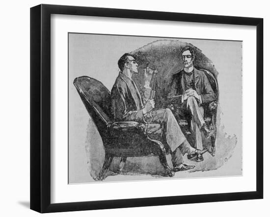 Adventures of Sherlock Holmes in the Strand Magazine, The Adventure of the Copper Beeches-null-Framed Photographic Print