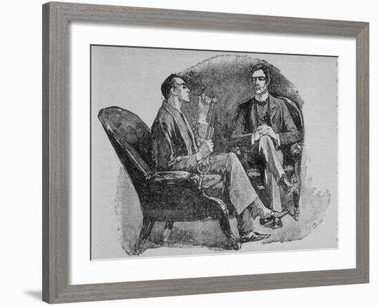 Adventures of Sherlock Holmes in the Strand Magazine, The Adventure of the Copper Beeches-null-Framed Photographic Print